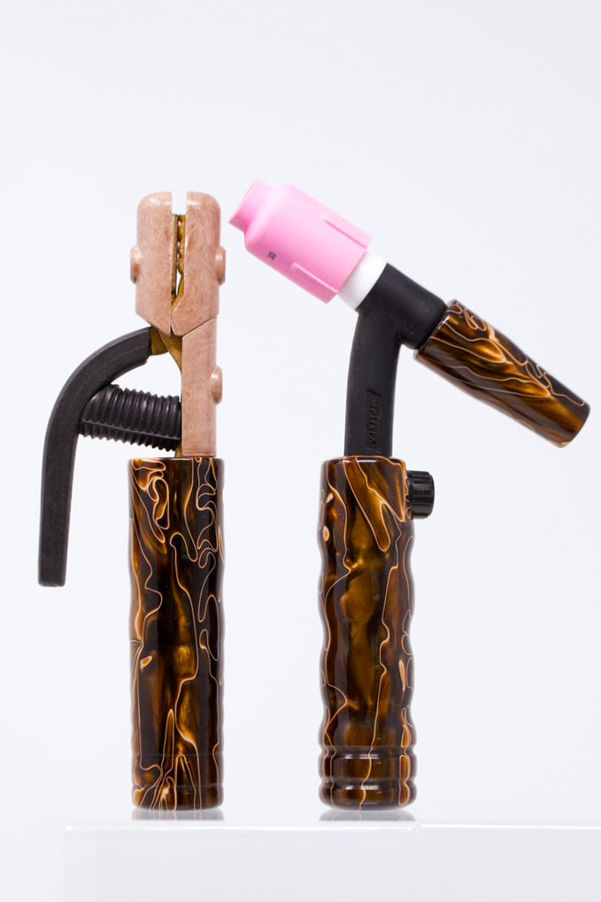 Copper Swirl Acrylic Handle