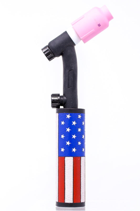 USA Flag Weaved Leather Handle