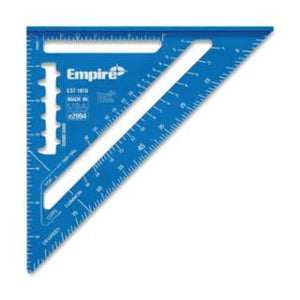 TRUE BLUE® HIGH DEFINITION RAFTER SQUARE, 7", 8THS, ALUMINUM