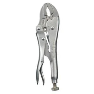 IRWIN VISE GRIP LOCKING PLIERS, CURVED JAW OPENS TO 1 5/8 IN, 7 IN LONG