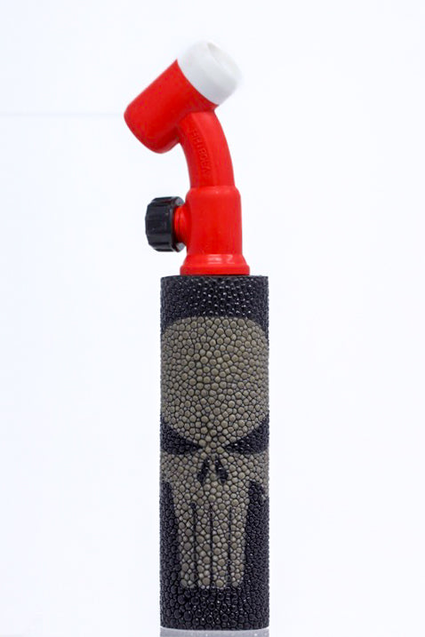 Stingray Leather Handle - Punisher Skull
