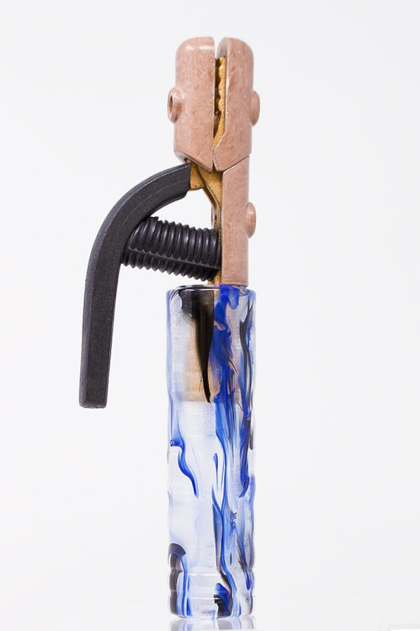 Ocean Mist Acrylic TIG Handle, Stick Handle and Medium Backcap