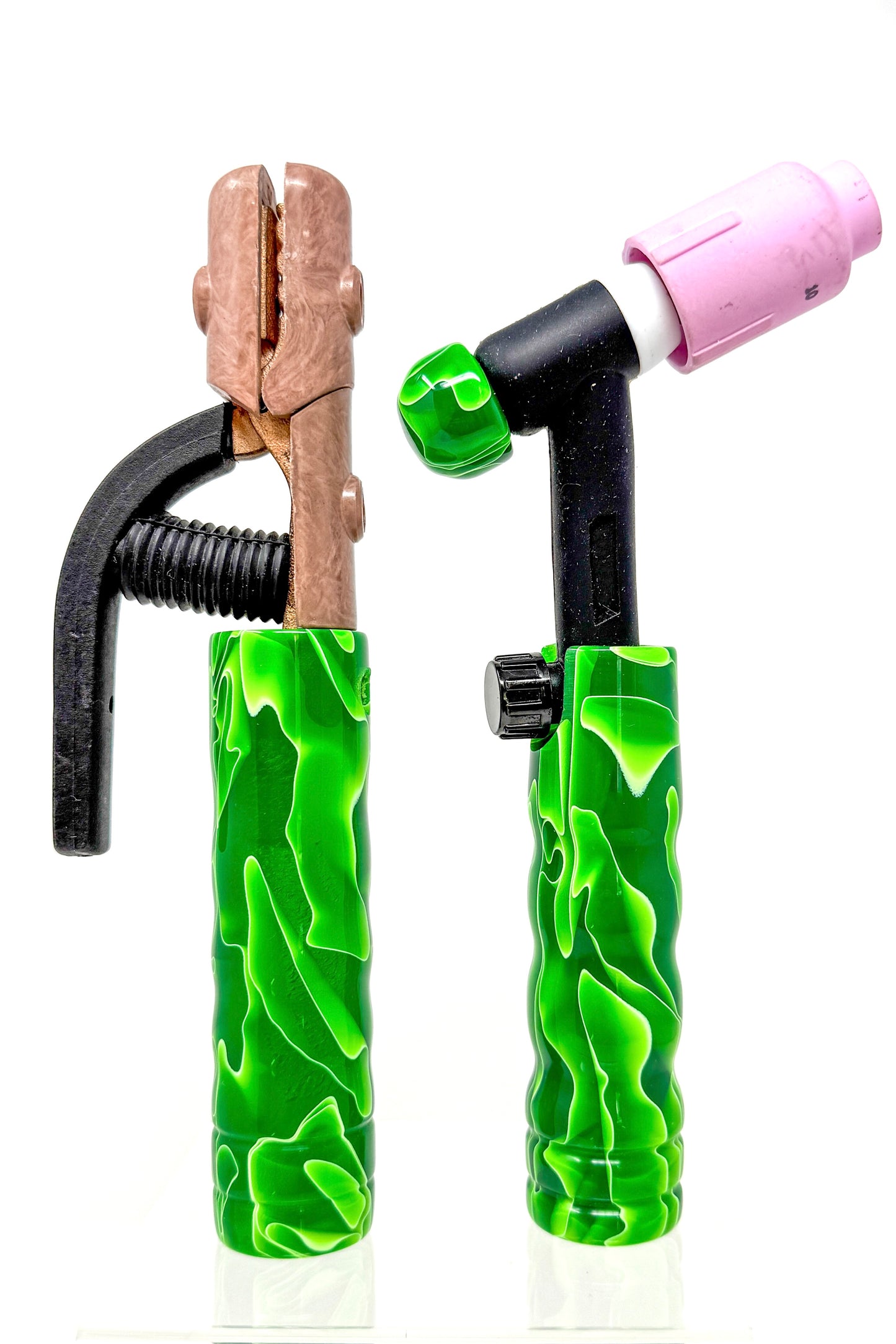 Emerald Water Acrylic Handle