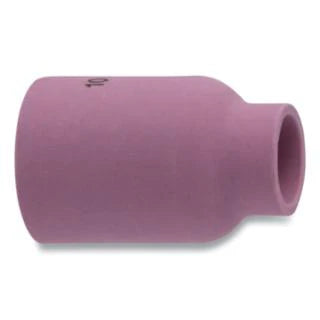 ALUMINA NOZZLE TIG CUP, 5/8 IN, SIZE 10, LARGE GAS LENS, 1-7/8 IN2