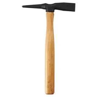 CHIPPING HAMMER, 315 MM, CONE AND CROSS CHISEL, HARDWOOD HANDLE