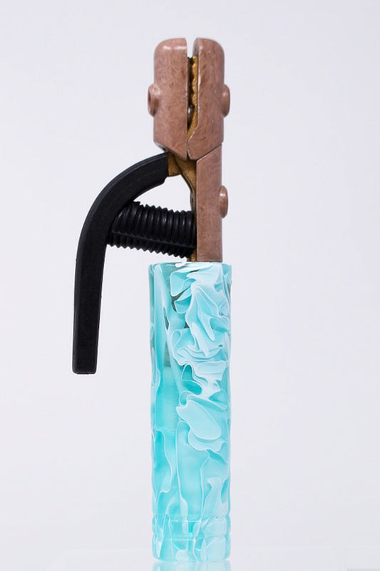 Cool Mint Swirl Acrylic Handle