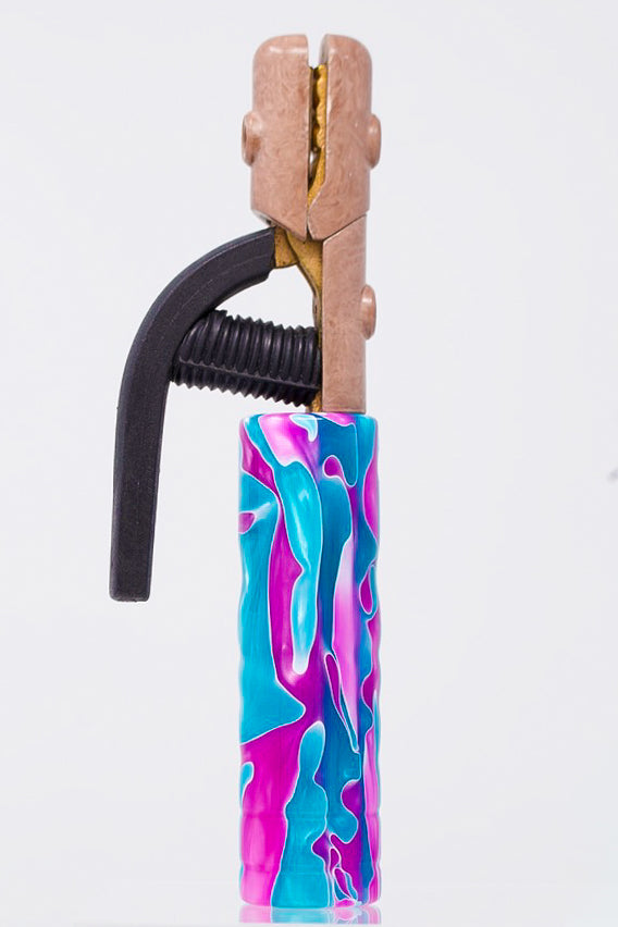 Cotton Candy Acrylic TIG Handle, Stick Handle and Medium Backcap