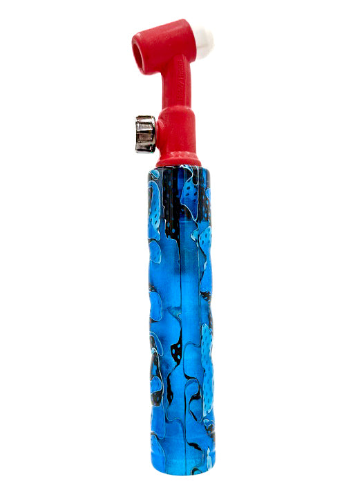 Blue Topaz Water Mesh Acrylic Handle