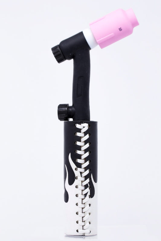 Ghost Flame Weaved Leather Handle