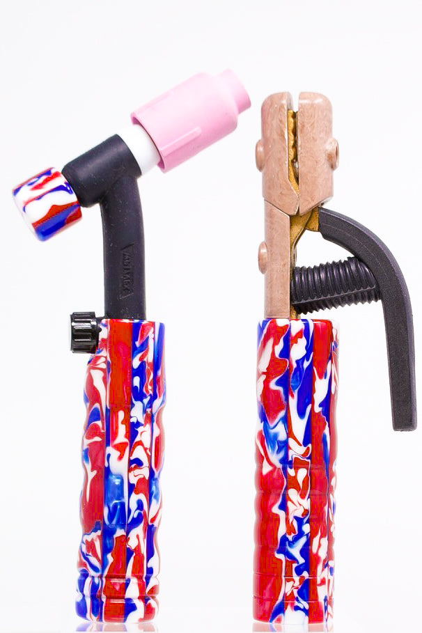 Patriot Acrylic TIG Handle, Stick Handle and Short Backcap