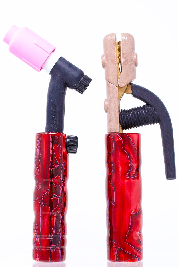 Lava Flows Acrylic Handle