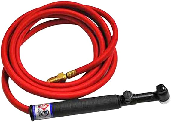 CK WORLDWIDE CK26 AIR COOLED TIG TORCH KIT, FLEX VALVE, 200A, 12.5', 1-PC, SUPER-FLEX, CK26V-12-RSF FX