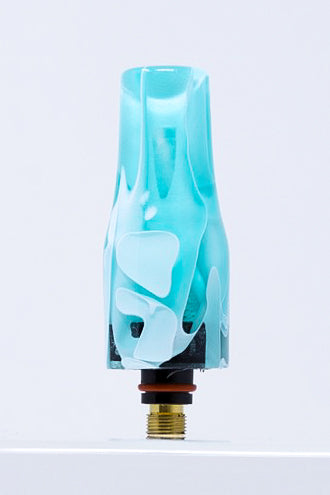 Cool Mint Swirl Acrylic TIG Handle and Medium Backcap