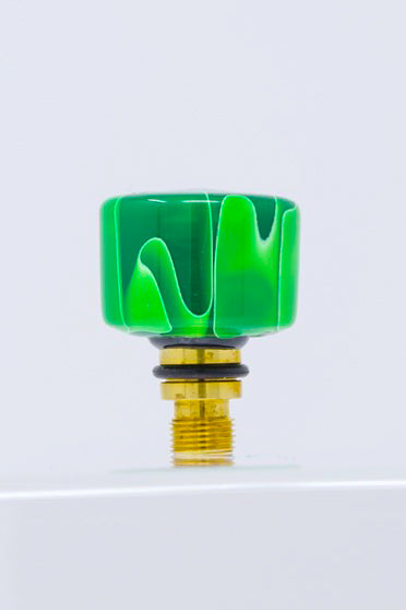 Emerald Water Acrylic TIG Handle and Short Backcap