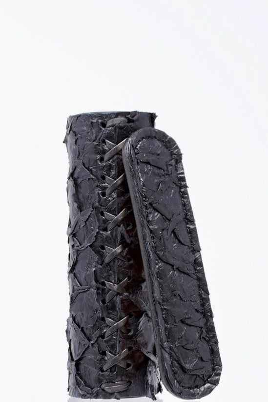 Gloss Black Pirarucu Stinger V Wrap + Insulator Sleeve