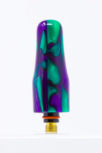 Purple Monster Acrylic TIG Handle, Stick Handle and Medium Backcap