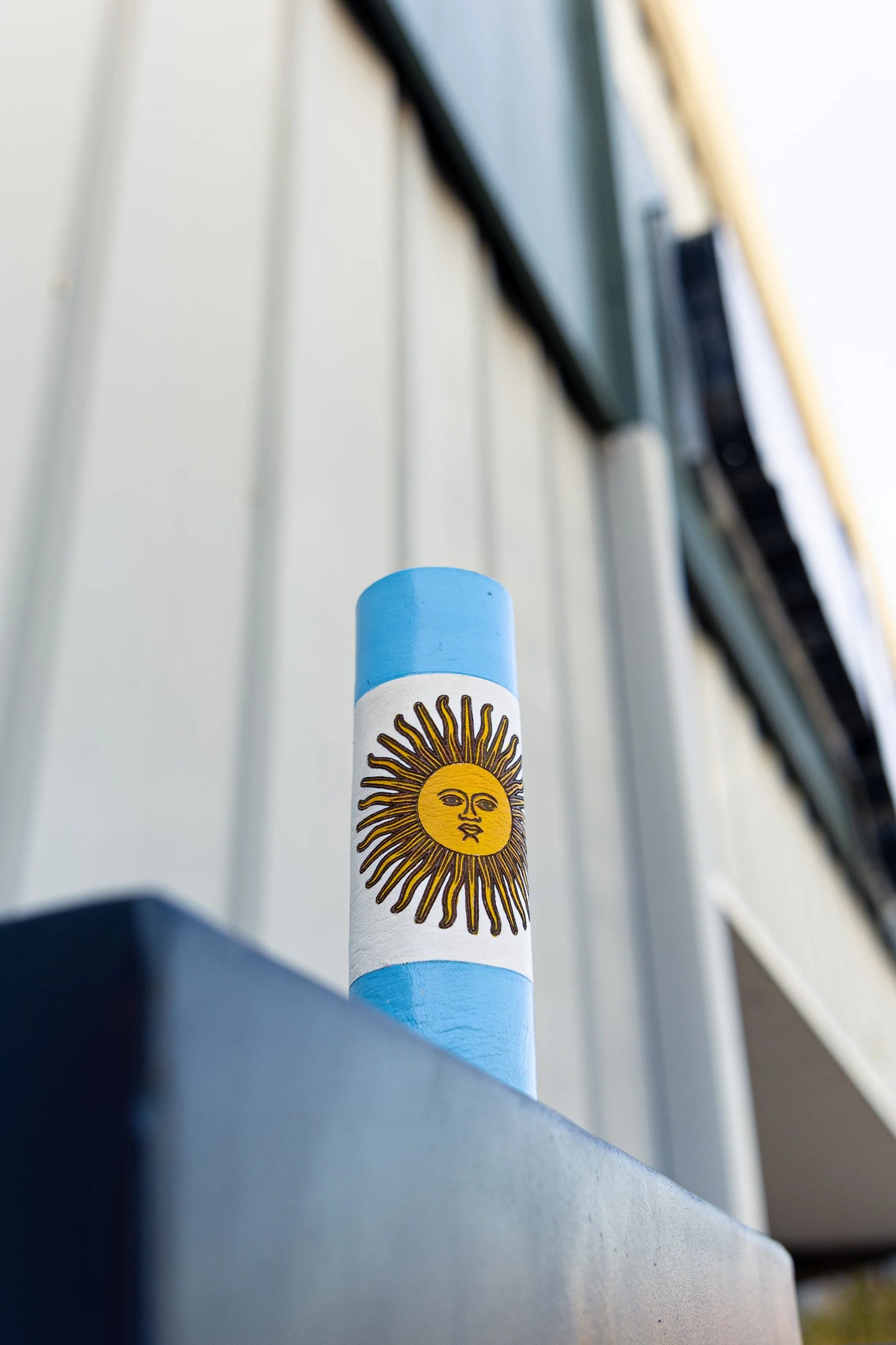 Argentina Flag Electrode Holder Leather Handle