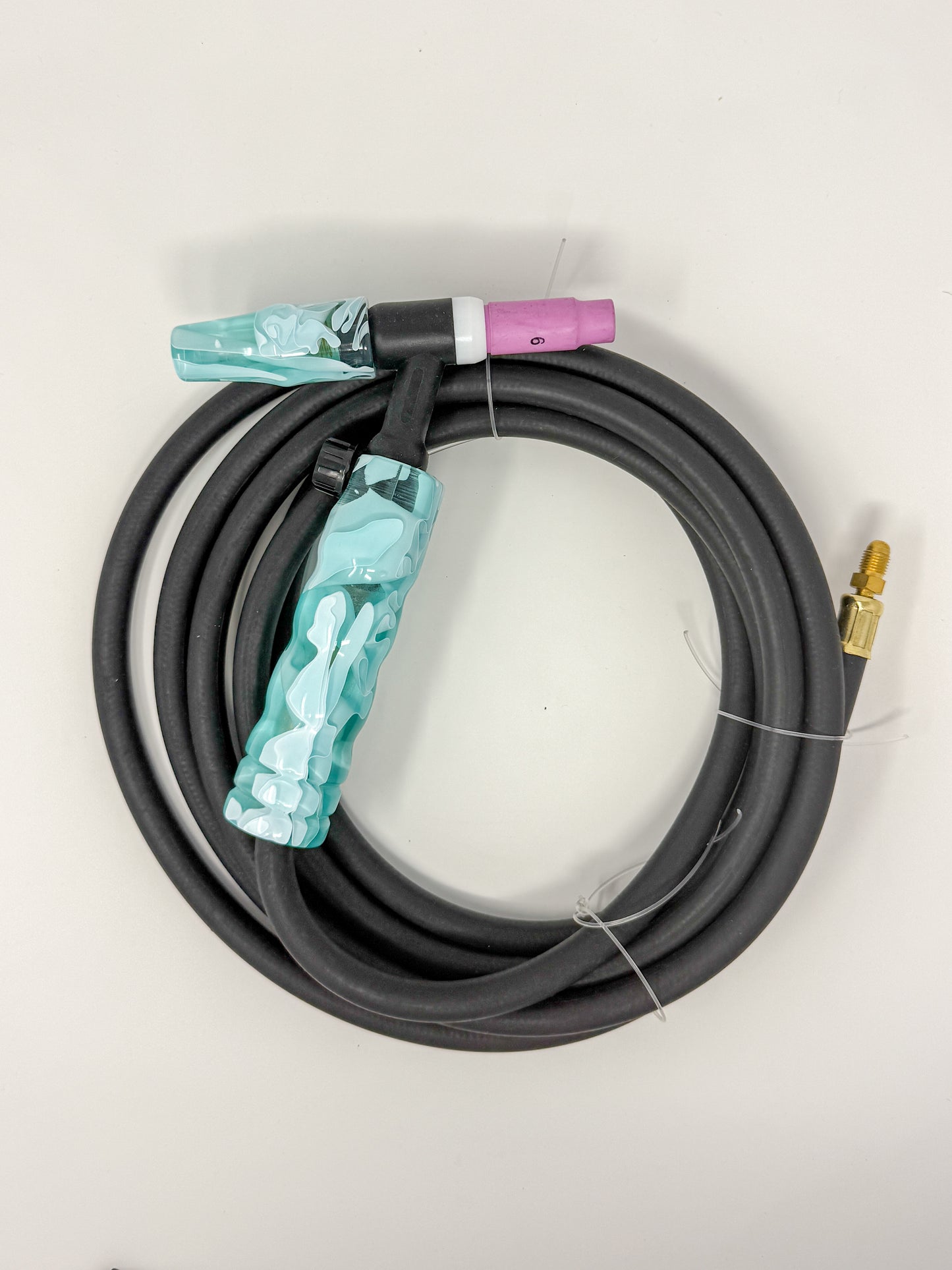 Cool Mint Swirl Acrylic Handle & Medium Backcap with WP-17V 12R