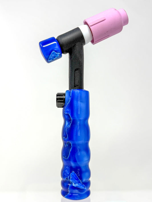 Blue Hawaii Acrylic TIG Handle and Short Backcap