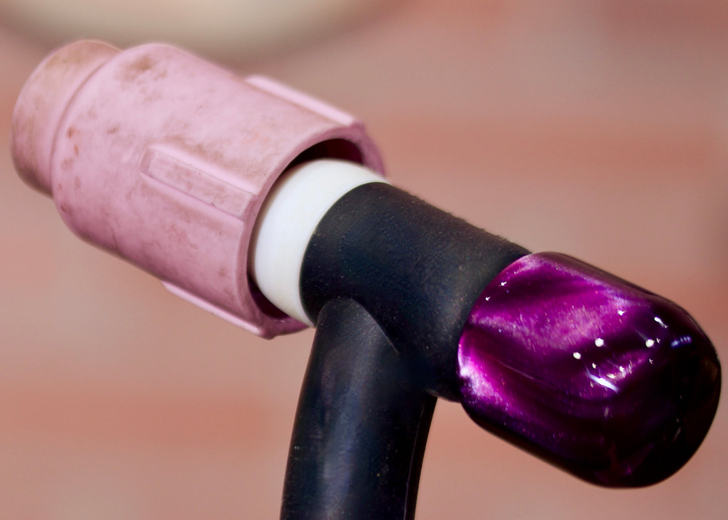 Purple Candy Short Acrylic Backcap