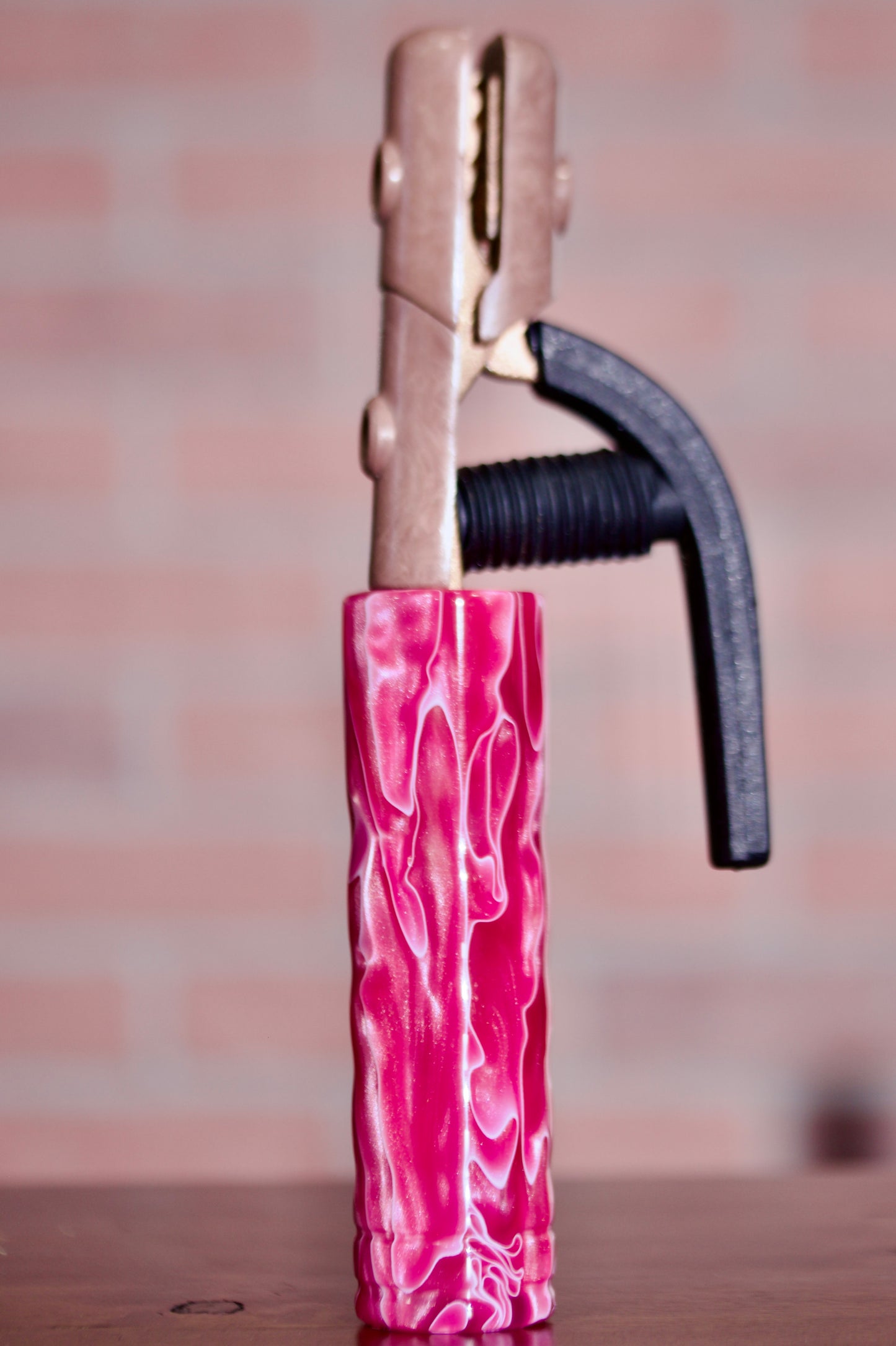 Luscious Pink Acrylic Handle