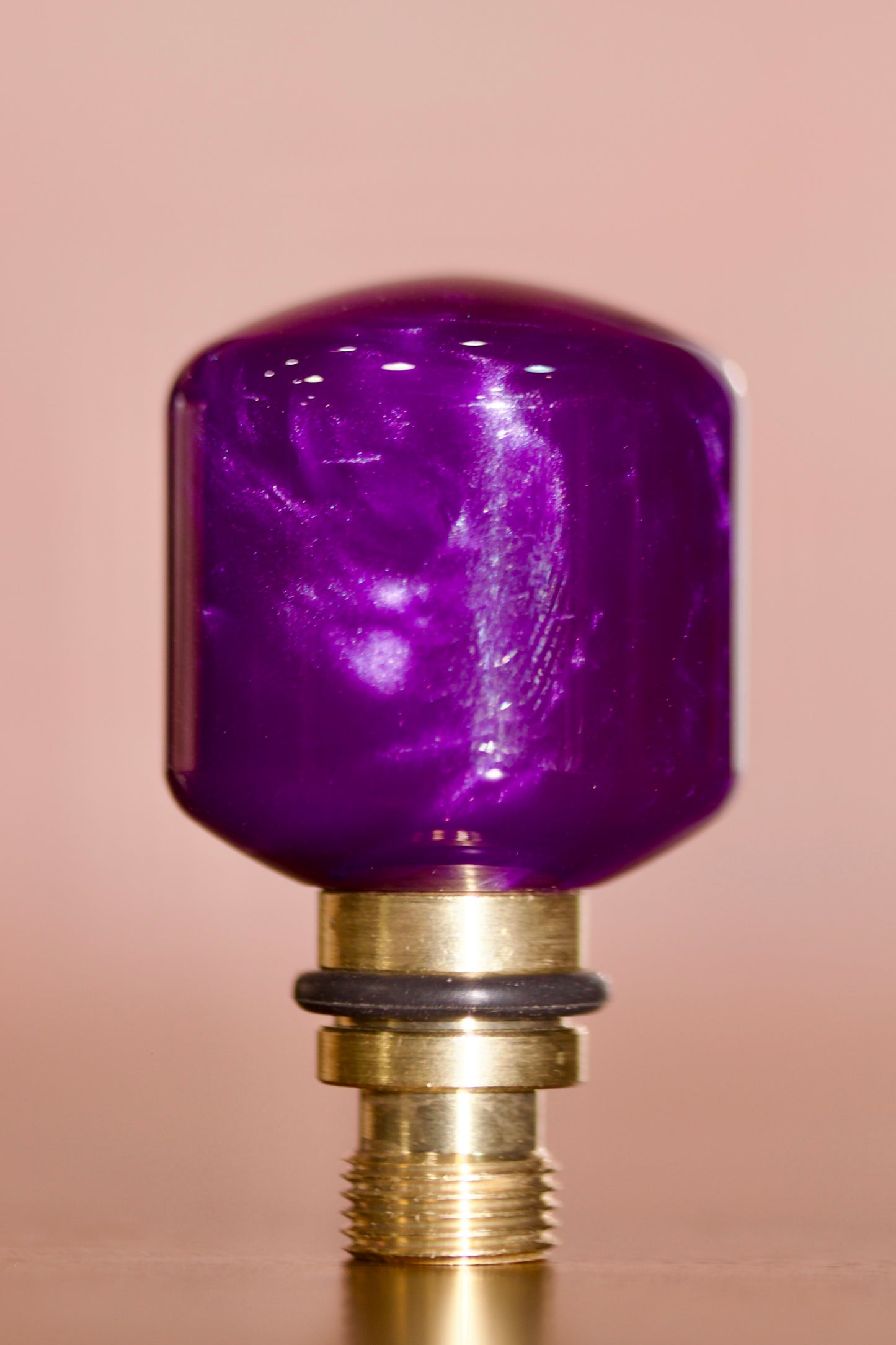 Purple Candy Short Resin Backcap