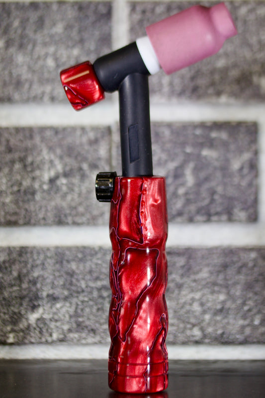 Lava Flows Acrylic TIG Handle and Short Backcap