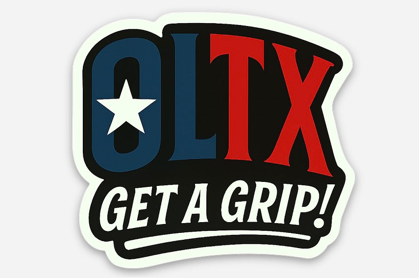 Get a Grip! Sticker