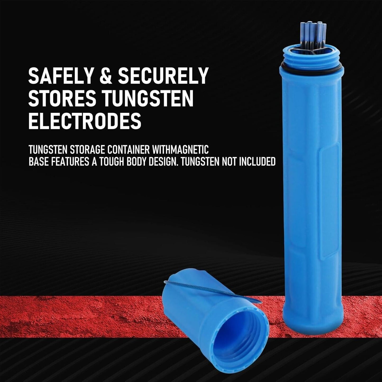 Tungsten Electrode Holder Storage - Magnetic Base