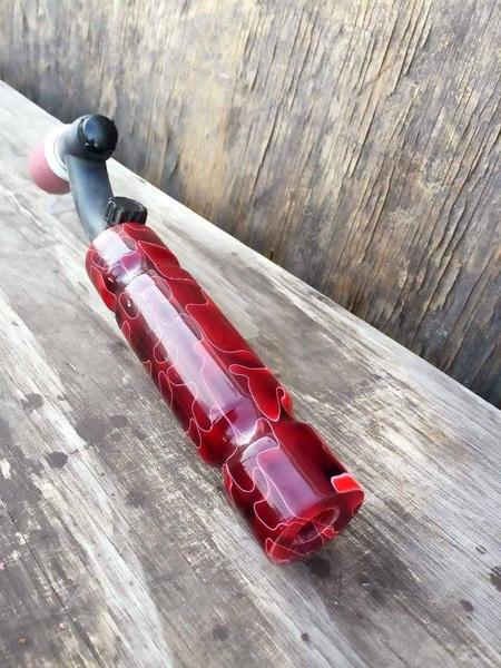 Lava Flows Acrylic Handle