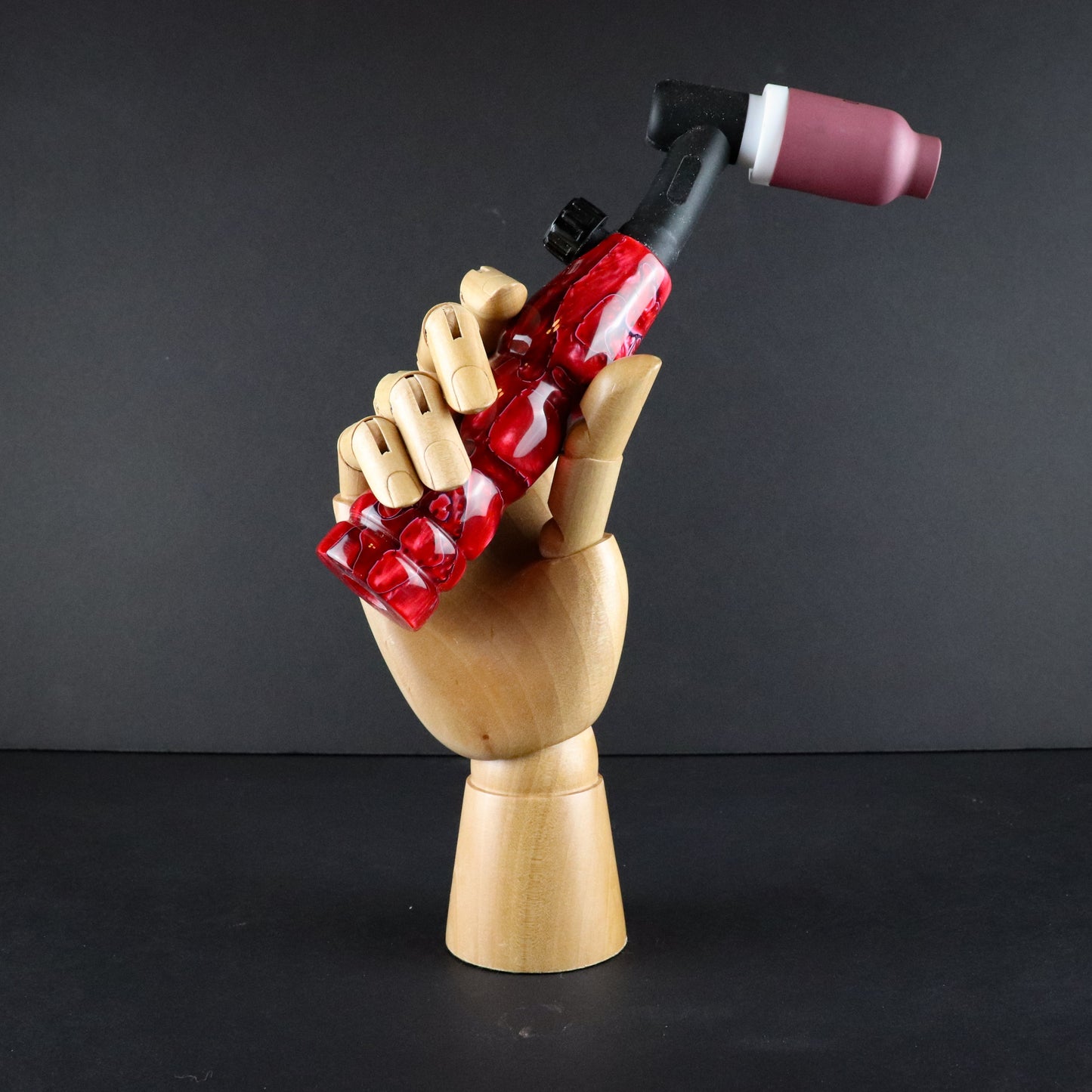 Lava Flows Acrylic Handle