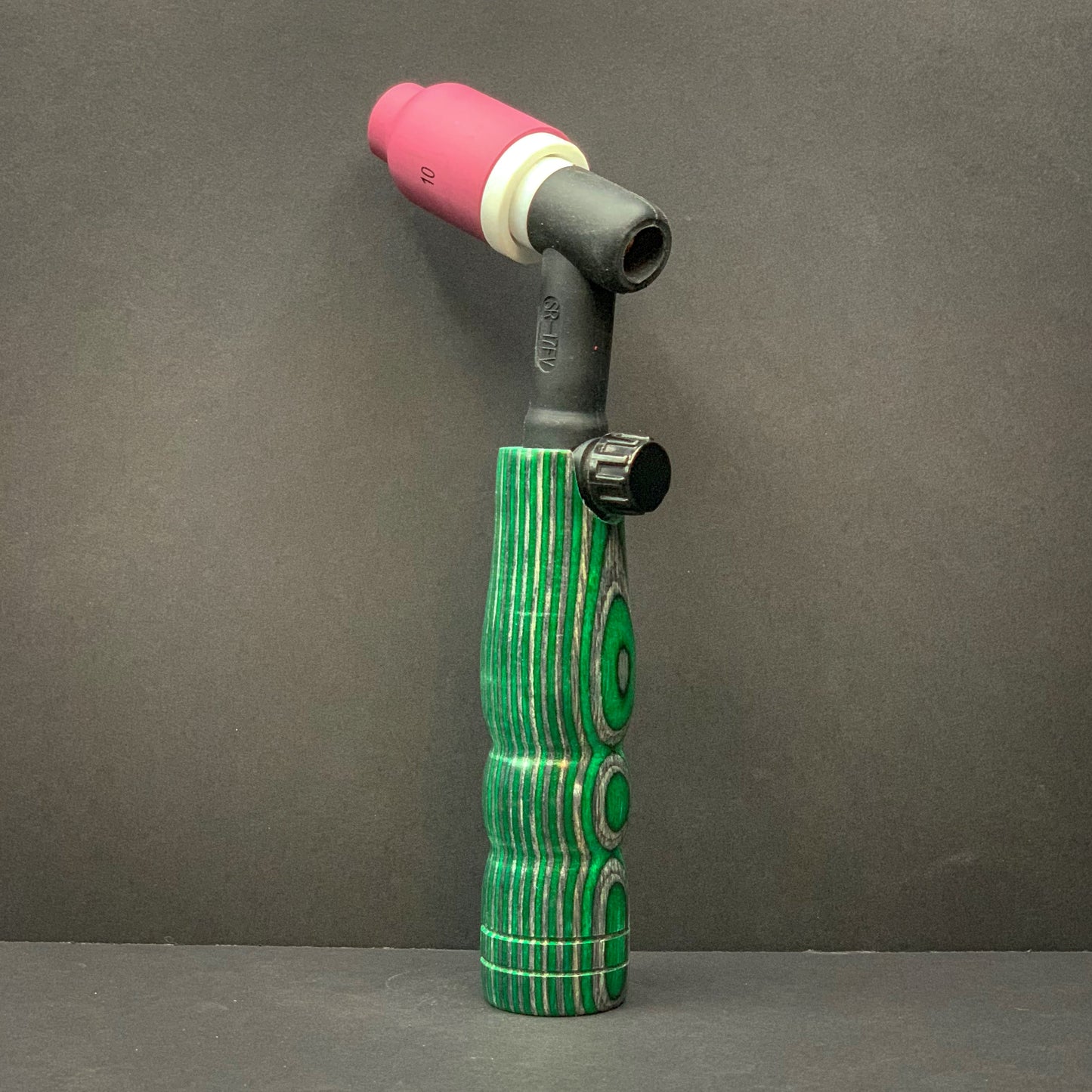 Mossy Slate Wood Handle