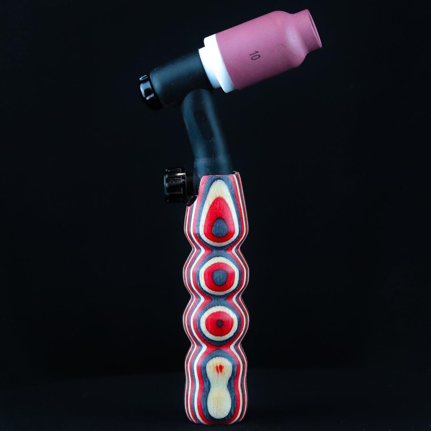 Crimson Cream Wood Handle