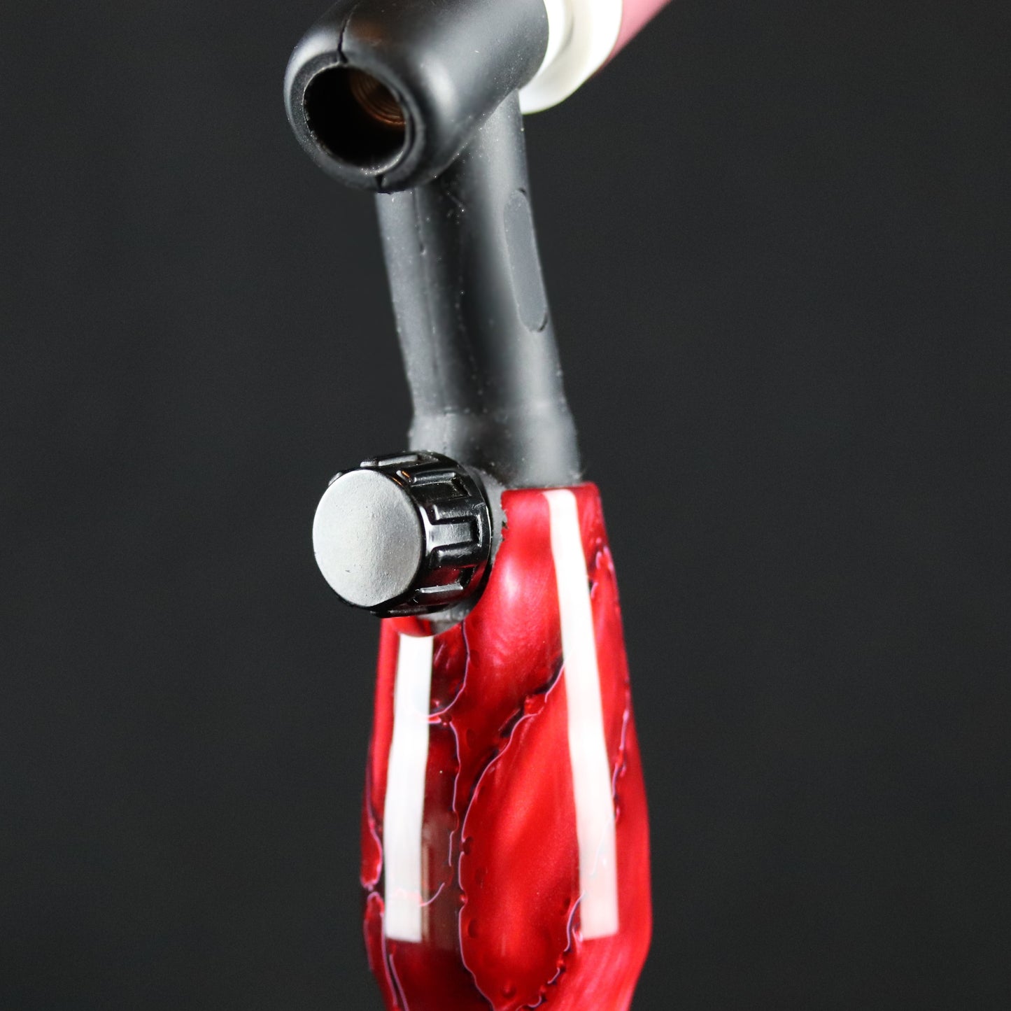 Lava Flows Acrylic Handle