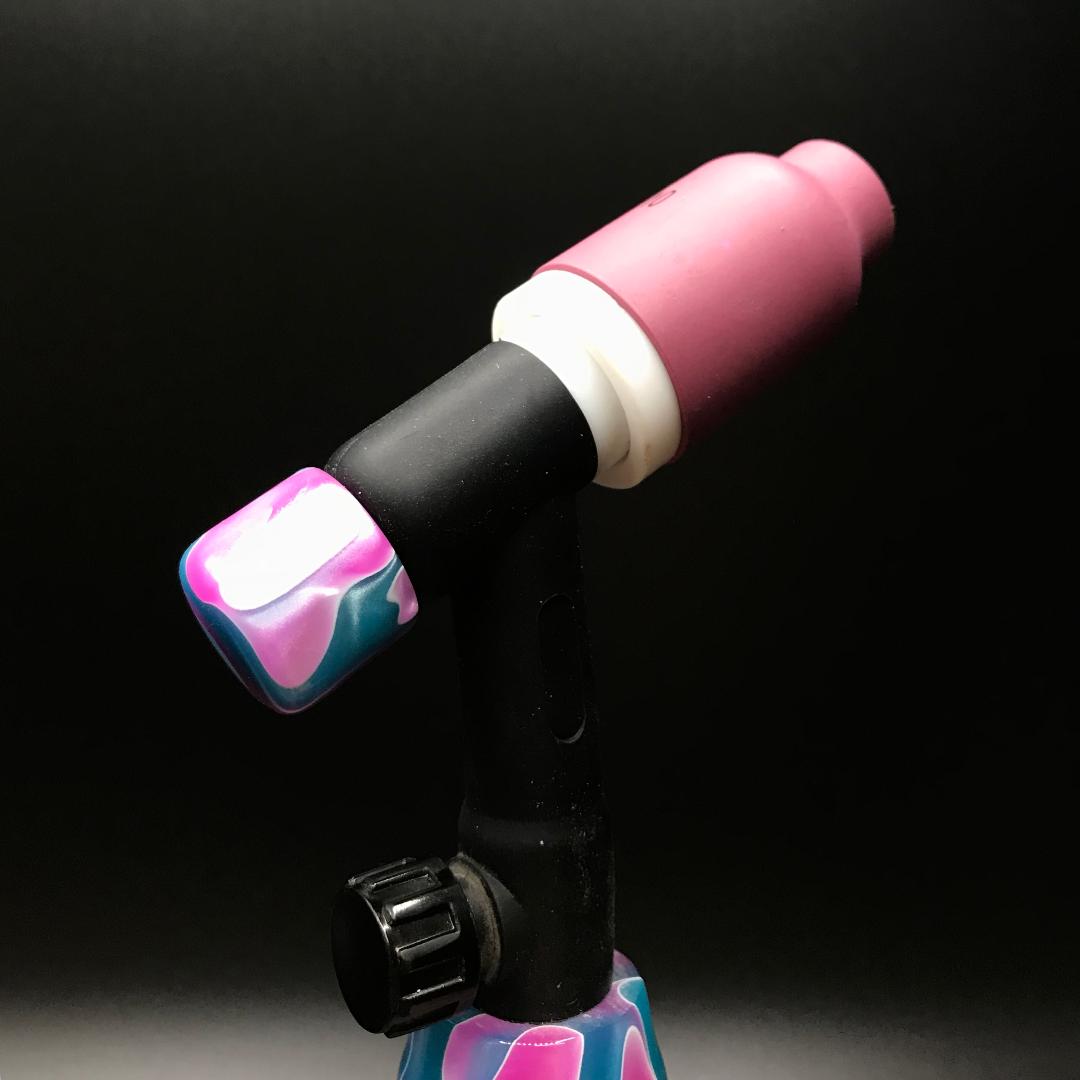 Cotton Candy Acrylic TIG Handle and 3/4" backcap