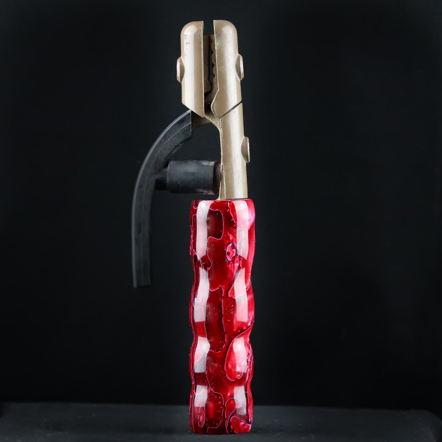 Lava Flows Acrylic Handle