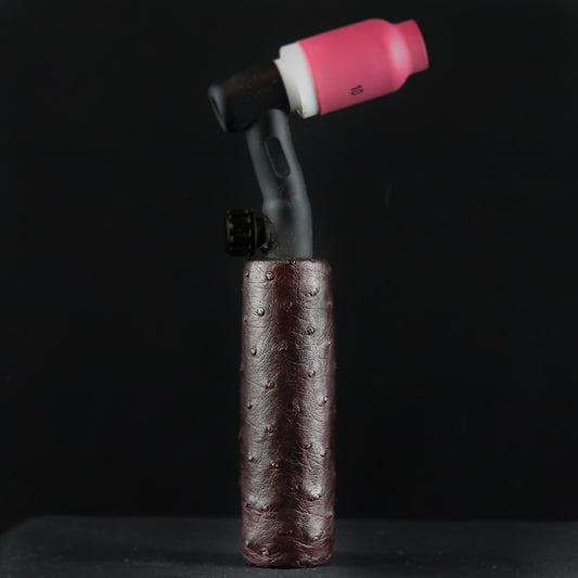 Ostrich Handle - Black Cherry
