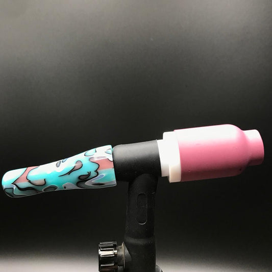 Turqouise Moon Acrylic Back Cap