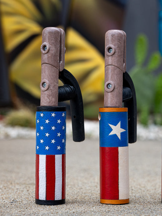 Leather Stick Handles
