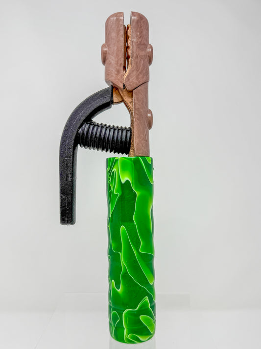 Emerald Green Acrylic Electrode Holder Handle