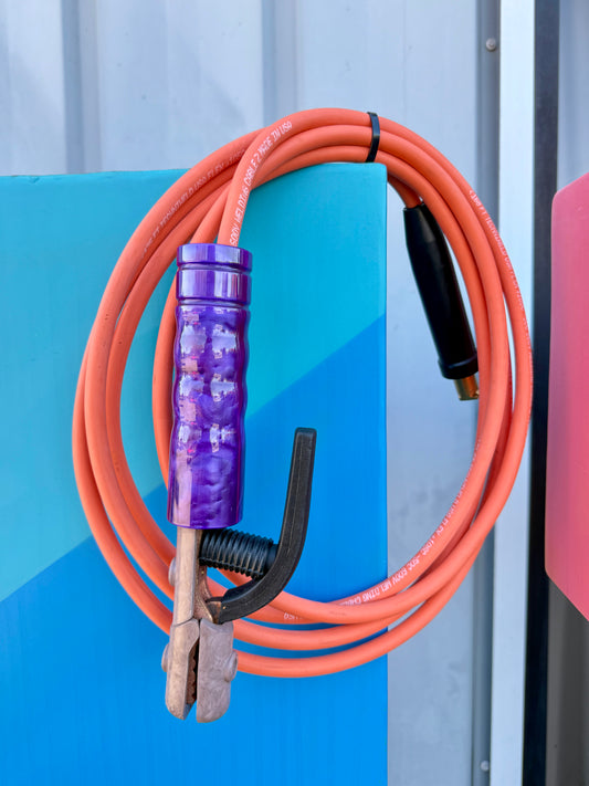 TWECO 200 AMP ELECTRO HOLDER WITH WHIP AND RESIN HANDLE
