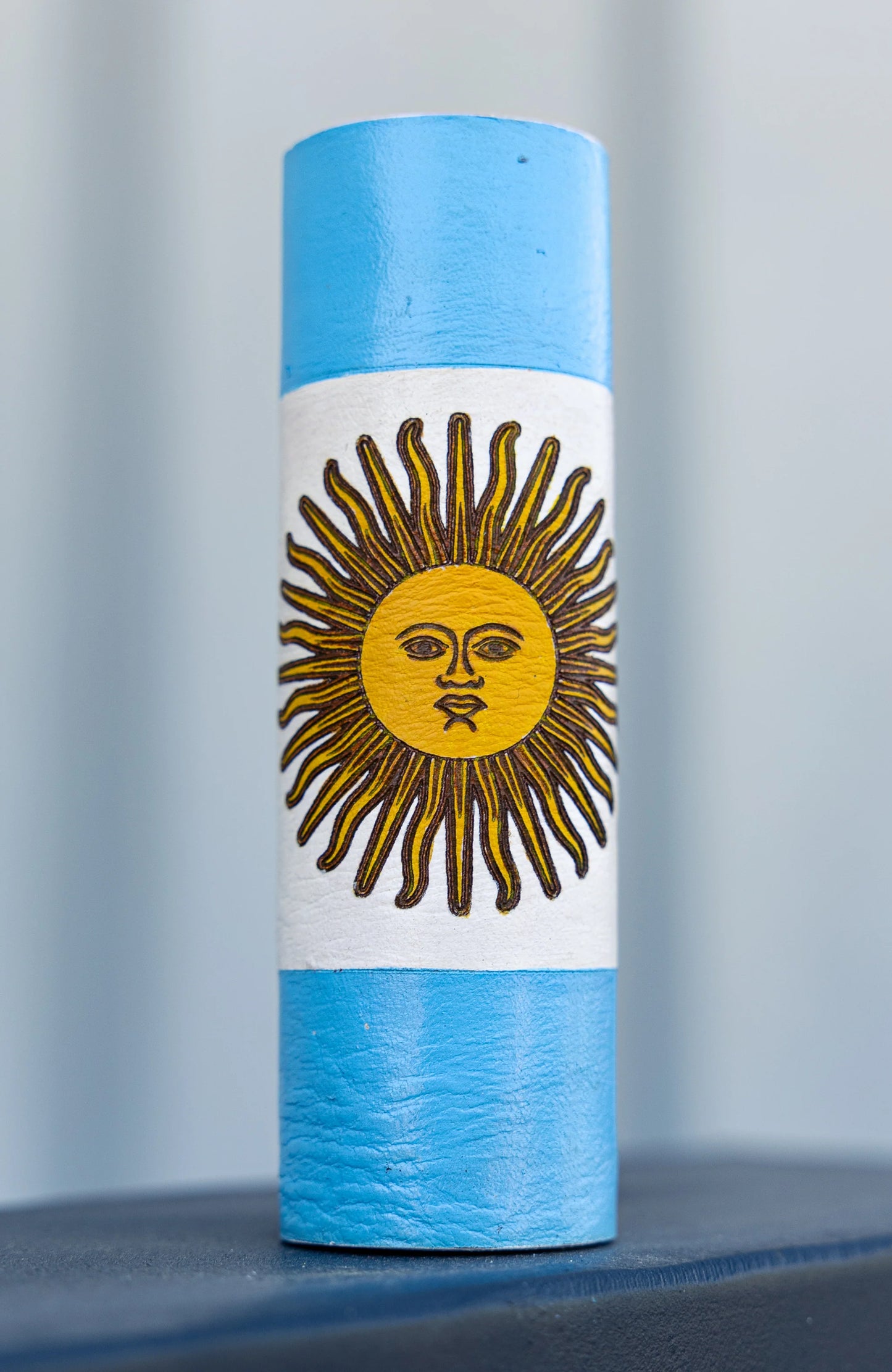 Argentina Flag Electrode Holder Leather Handle