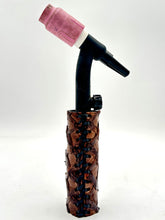 Pirarucu Leather Handle - Chocolate