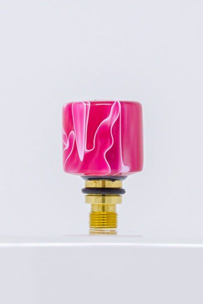 Luscious Pink Short Acrylic Backcap