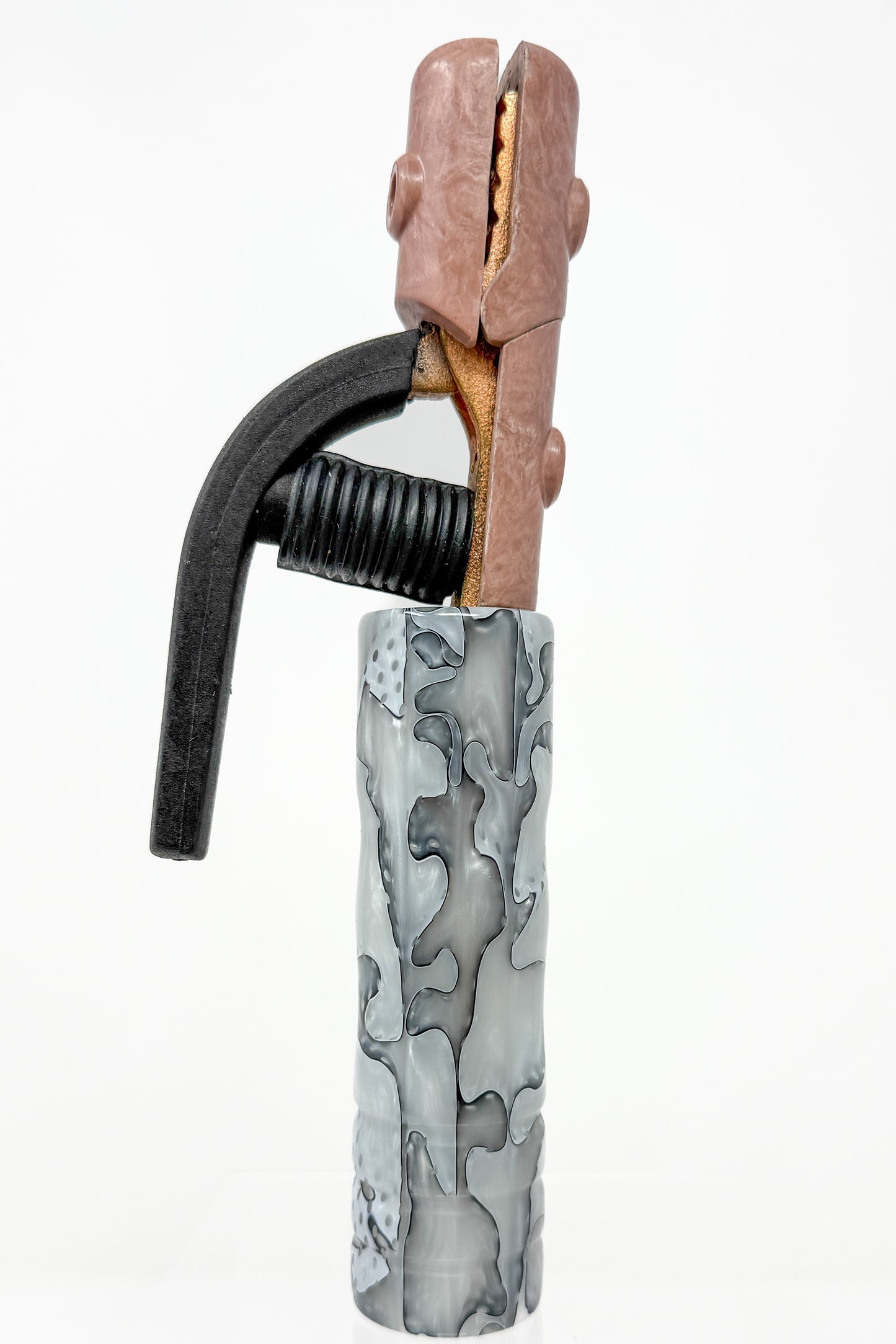 Snow Mesh Acrylic Electrode Holder Handle