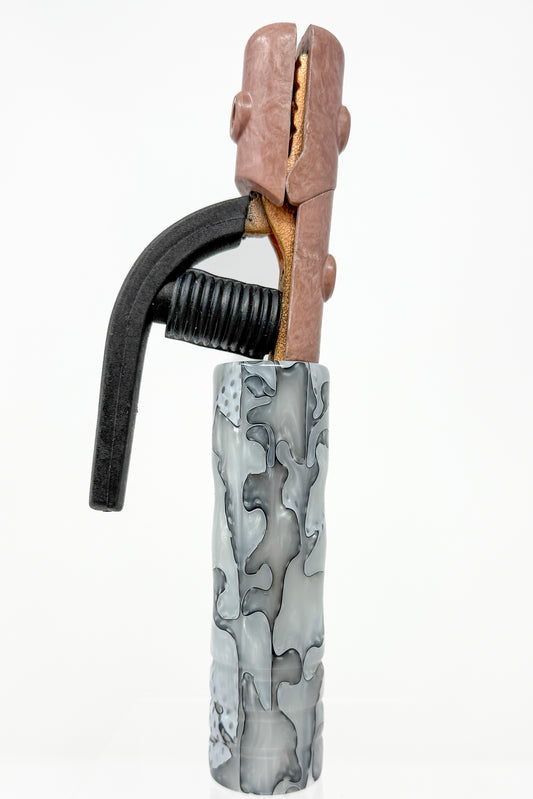Snow Mesh Acrylic Electrode Holder Handle