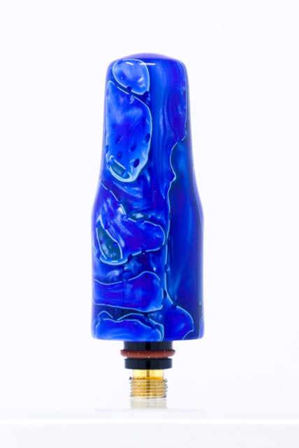 Blue Hawaii Acrylic TIG Handle and Medium Backcap