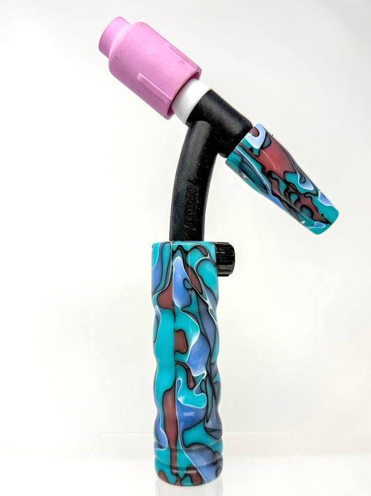 17 Series Turquoise Moon Acrylic Handle & Medium Backcap