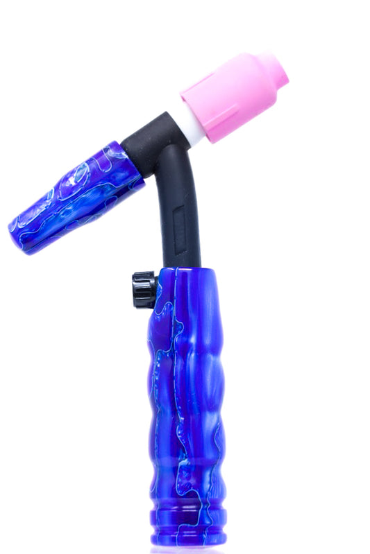 Blue Hawaii Acrylic TIG Handle and Medium Backcap