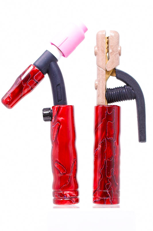 Lava Flows Acrylic TIG Handle, Stick Handle and Medium Backcap